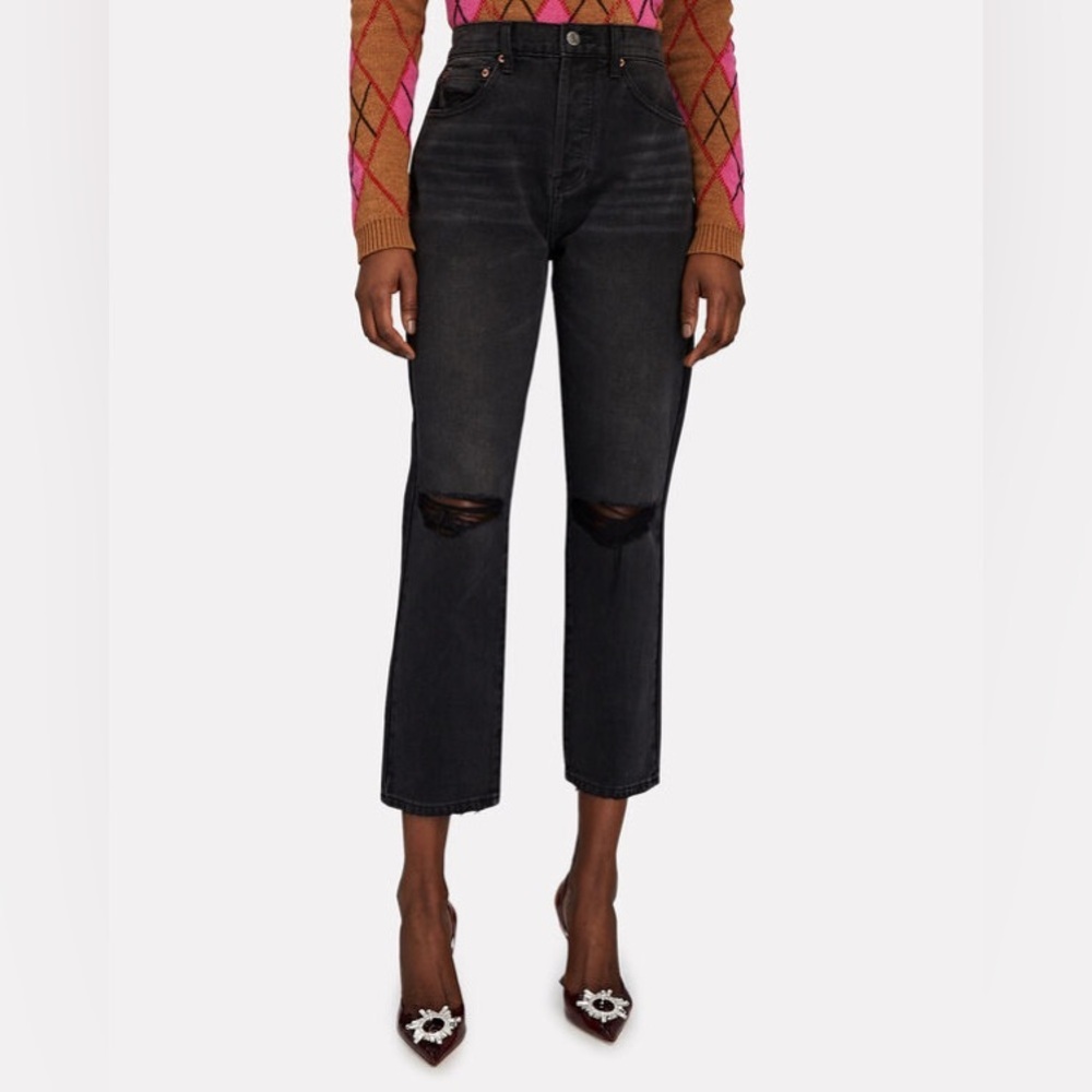 PISTOLA Keaton Distressed Straight-Leg Jeans